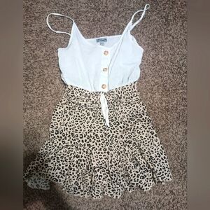 Cheetah Romper